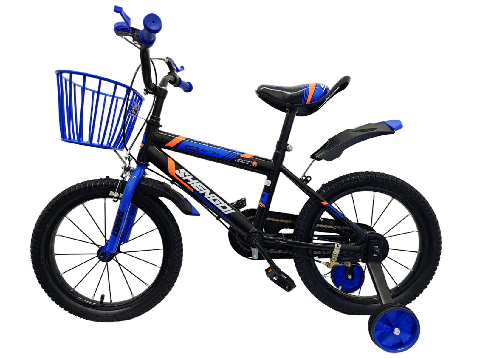 Dtsk kolo UBCYC-04 modr velikost 16"  ideln pro mlad cyklisty
