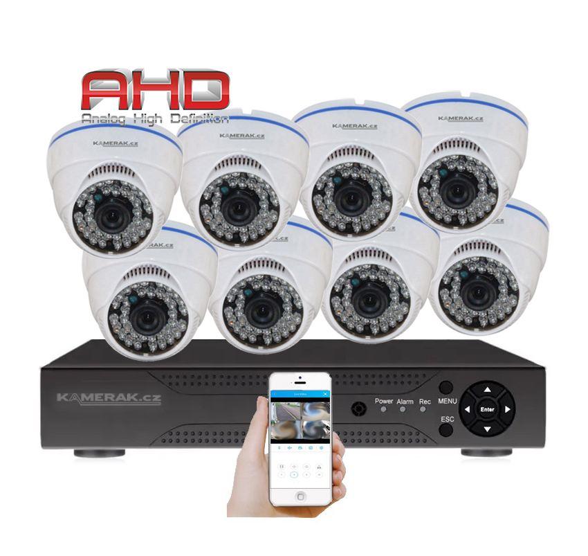 8 kamerov systm ahd WN8-51 5Mpx