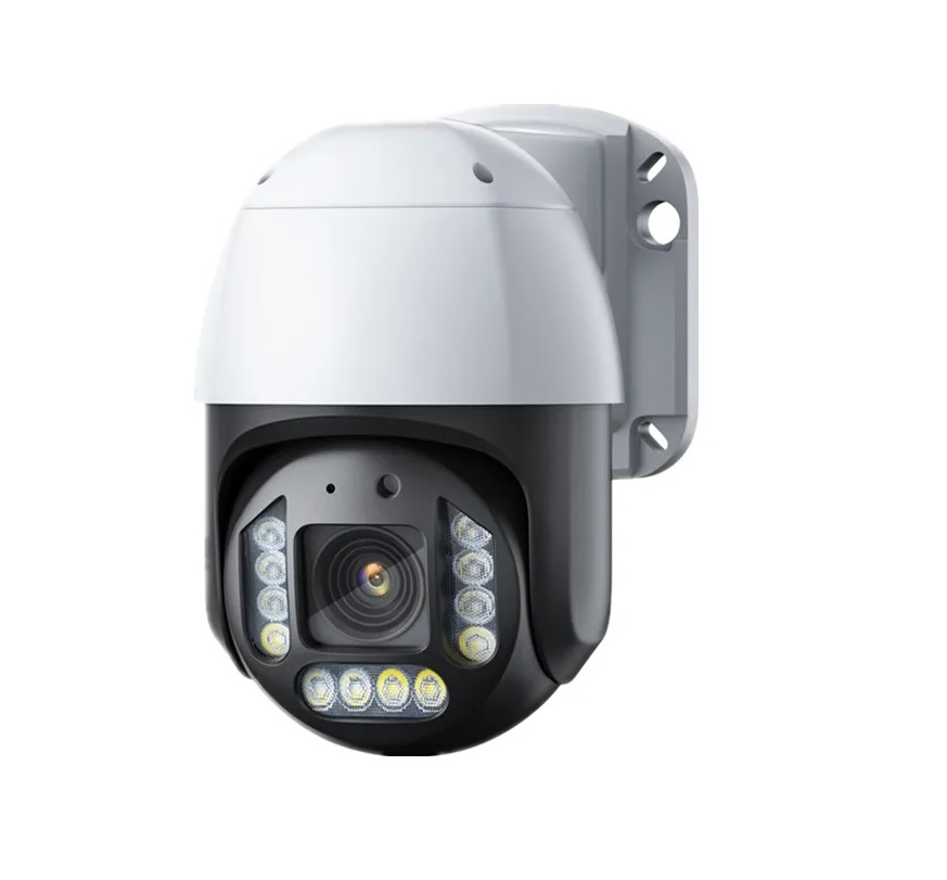 Venkovní otočná IP kamera nabídne záznam v 4MPx rozlišení a LED světlem