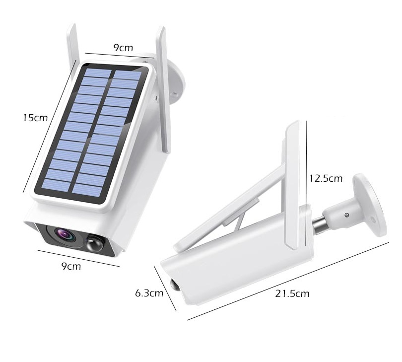 WiFi Solrn Kamera XM-922: Bezpenost bez kabel, 24/7