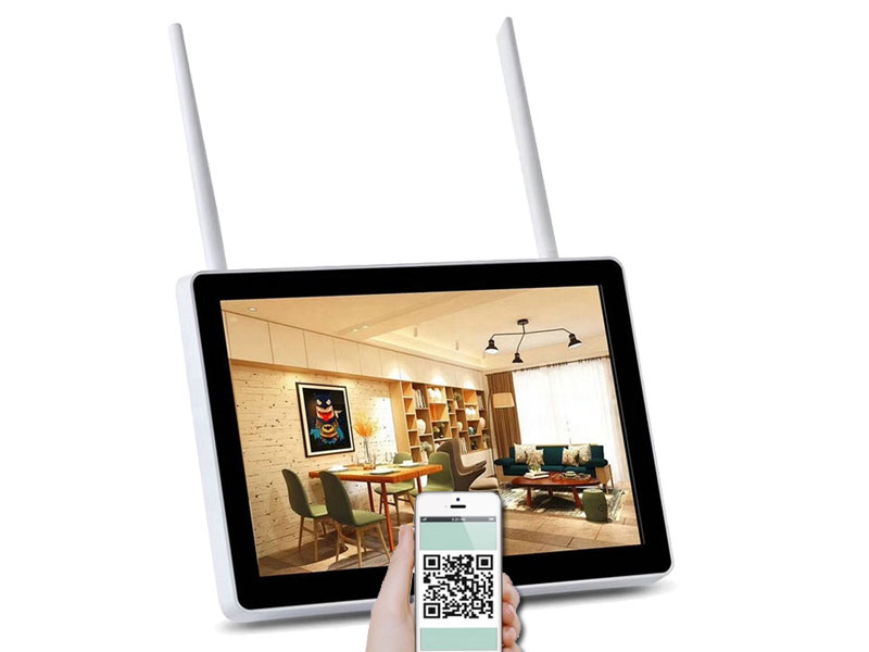 VOLNA WiFi NVR 8CH rekorder IPPro / Eseecloud pro 8 kamer s LCD - 4998 K