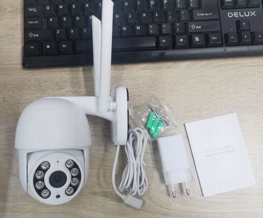 5V WIFI PTZ Venkovn oton bezdrtov IP kamera XM-231 4MPx P2P 