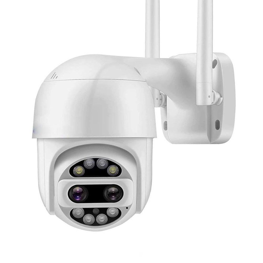 P2P smart PTZ otočná IP kamera XM-401 4MPx s duálním objektivem