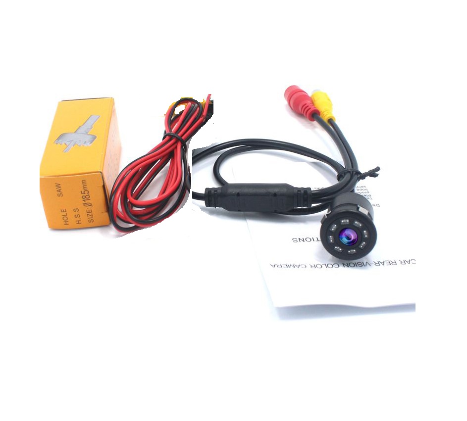 Kamera k parkovacmu asistentu 18 IR led R0030A1P, AV cinch, parkovac ry