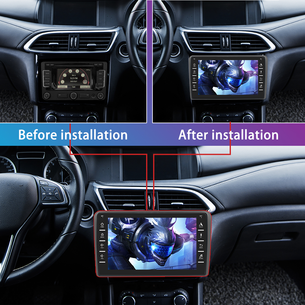 Autordio 8" Q3531 ANDROID 9.1 pro Audi A3 2008-2012