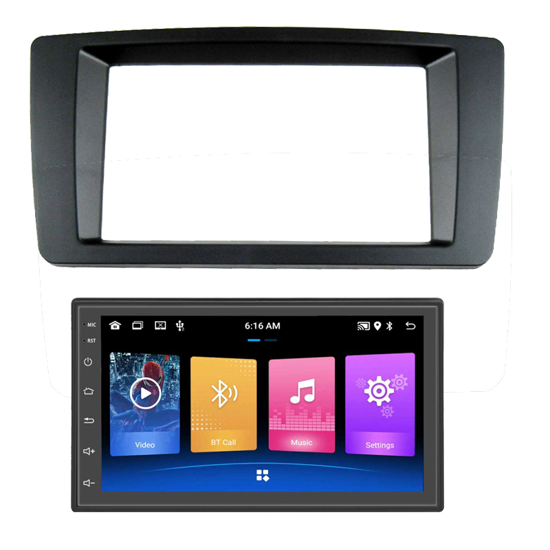 2DIN Autordio 7"  A2749 Android 10.0 + Rmeek SK-010 pro 2DIN autordio, koda Octavia II/Yeti