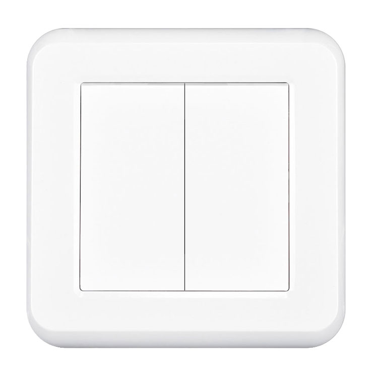 UNIC Dvojvypna jednocestn (1 standard) v rmeku 82mm, plast bl