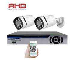 2 kamerov AHD set HE2-59E 5Mpx 1920p, H.265, CZ menu - 3990 K