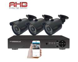 3 kamerov AHD set WN3-58A 2Mpx 1080p, H.265, CZ menu - 3190 K