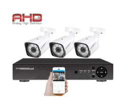 3 kamerov AHD set WN3-60A 2Mpx 1080p, H.265, CZ menu - 3090 K