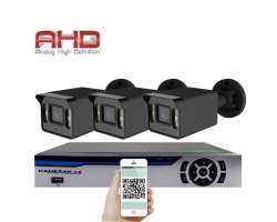 3 kamerov AHD set HE3-57E 5Mpx 1920p, H.265, CZ menu - 5490 K