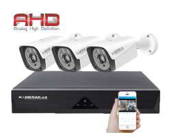 3 kamerov AHD set WN3-60E 5Mpx 1920p, H.265, CZ menu - 4890 K