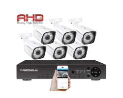 6 kamerov set AHD WN6-60A-1080p 2Mpx, CZ menu - 5290 K