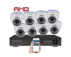 8 kamerov set AHD WN8-51A 2MPx-1080P, CZ menu - 6190 K
