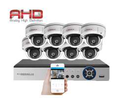 8 kamerov AHD set HE8-66A 2Mpx 1080p, H.265, CZ menu - 6690 K