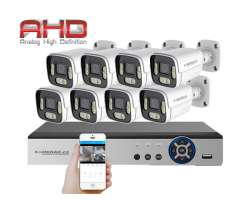 8 kamerov AHD set HE8-54E 5Mpx 1920p, H.265, CZ menu - 10290 K