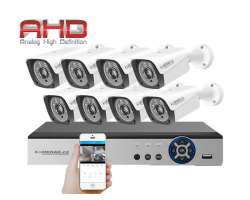 8 kamerov AHD set HE8-55E 5Mpx 1920p, H.265, CZ menu - 10490 K