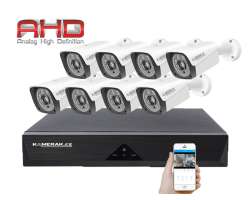 8 kamerov AHD set WN8-60E 5Mpx s mic., H.265, CZ menu - 9890 K