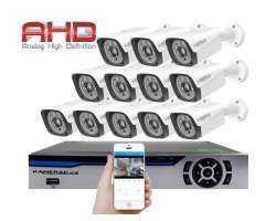 12 kamerov AHD set HE12-55E 5Mpx 1920p, H.265, CZ menu - 16690 K