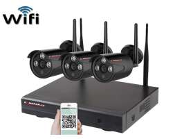 Bezdrátový 3 kamerový set WiFi IP PRO WIP3-103B-Black 3MPx, CZ menu - 5190 Kč