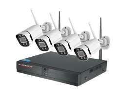 Bezdrtov 4 kamerov set WiFi XMeye WXM4-024A-white 2MPx, CZ menu - 5968 K