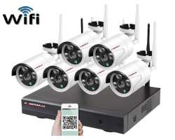 Bezdrtov 6 kamerov set WiFi IP PRO WIP6-102B 3MPx, CZ menu - 8990 K