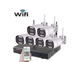 Bezdrtov 6 kamerov set WiFi IP PRO WIP6-105B 3MPx, CZ menu - 9490 K
