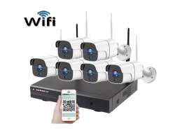 Bezdrtov 6 kamerov set WiFi IP PRO WIP6-107B 3MPx, CZ menu - 9490 K