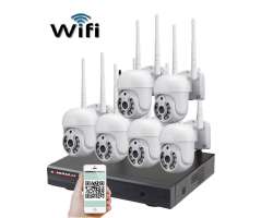 Bezdrtov 6 kamerov set WiFi IP Pro WIP6-108B 3MPx, PTZ, CZ menu - 9990 K