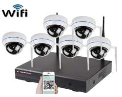 Bezdrtov 6 kamerov set WiFi IP PRO WIP6-304C 5MPx, CZ menu - 11190 K