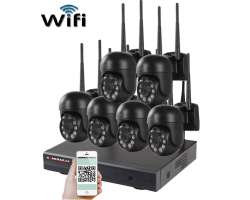 Bezdrtov 6 kamerov set WiFi IP Pro WIP6-309C Black, 5MPx,  PTZ, CZ menu - 12090 K