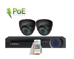 4K 2 kamerov PoE IP XM-211D 8MPx, H.265, CZ menu - 7190 K