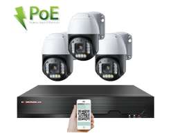 4K PoE IP 3 kamerov set XM-PTZ-321D 5x zoom, 8Mpx, CZ menu - 11990 K