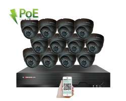 4K 12 kamerov PoE IP XM-1211D 8MPx, H.265, CZ menu - 33690 K