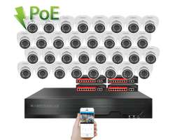 IP 32 kamerov� set s extern�m PoE XM-3202B-Ext. 4MPx, CZ menu - 50290 K�