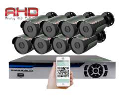 8 kamerový set AHD HE809 5MPx, H.265, CZ menu - 9998 Kč
