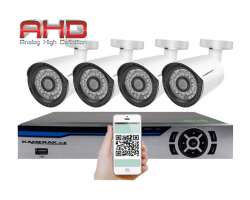 4 kamerov AHD set HE4-53A 2Mpx 1080p, H.265, CZ menu - 4990 K