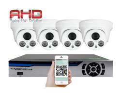 4 kamerov AHD set HE4-67E 5Mpx 1920p, H.265, CZ menu - 6090 K