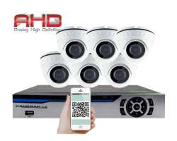 6 kamerov AHD set HE6-65E 5Mpx 1920p, H.265, CZ menu - 8990 K