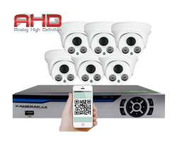 6 kamerov AHD set HE6-67E 5Mpx 1920p, H.265, CZ menu - 9090 K