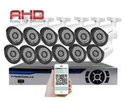 12 kamerov AHD set HE12-53A 2Mpx 1080p, H.265, CZ menu - 14490 K