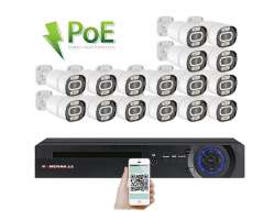 PoE IP 16 kamerov set XM-1603A 4Mpx, CZ menu - 26590 K