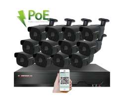 PoE IP 12 kamerov set XM-1207CB 5MPx - 28990 K