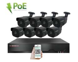 PoE IP 8 kamerov set  XM-807C 5MPx,  CZ menu - 16890 K