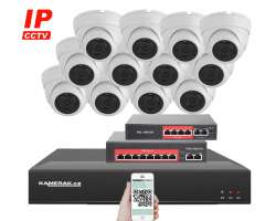 IP 12 kamerov set s externm PoE XM-1202B-Ext. 4MPx, CZ menu - 23490 K