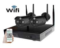 Bezdrátový 2 kamerový set WiFi IP PRO-6102-1080p, 2MP, CZ menu black - 3990 Kč
