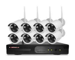 Bezdrtov 8 kamerov set WiFi IP PRO WIP8-102B 3MPx, CZ menu - 10690 K