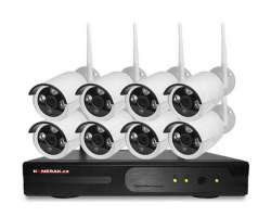 Bezdrtov 8 kamerov set WiFi IP PRO WIP8-102B 3MPx, CZ menu - 11190 K