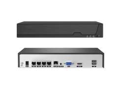 PoE NVR-7404 4CH 8Mpx, H.265 rekordr pro 4 IP kamery, CZ menu - 2990 K