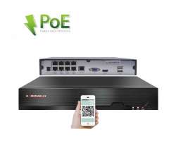 PoE NVR-7408 8CH 8Mpx, H.265 rekordr pro 8 IP kamery, CZ menu - 3690 K